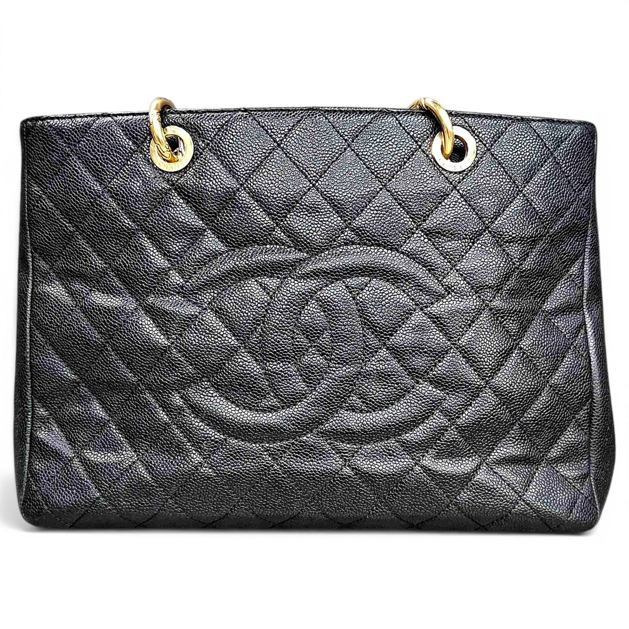 Grand shopping leather handbag