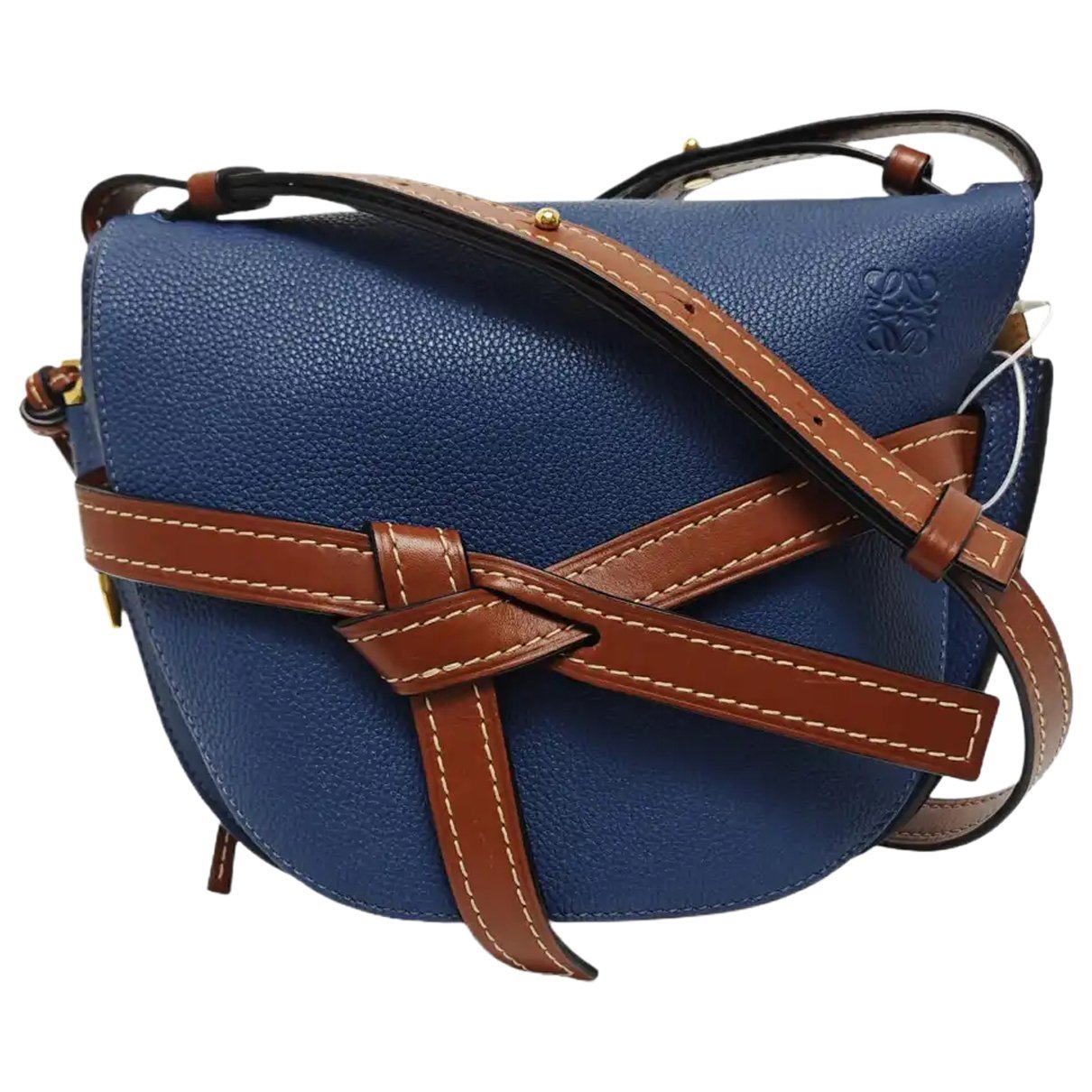 Gate leather crossbody bag