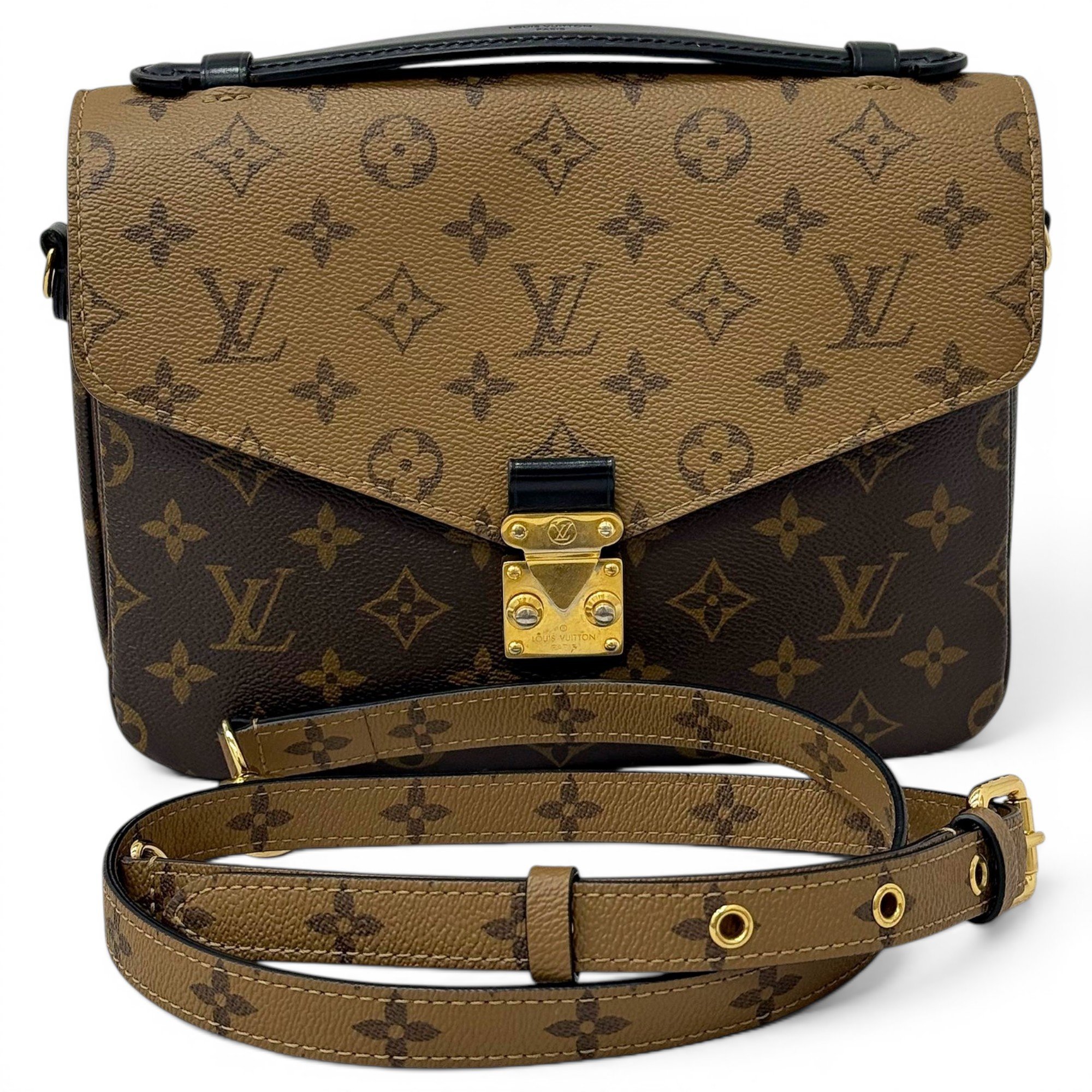 Metis leather handbag