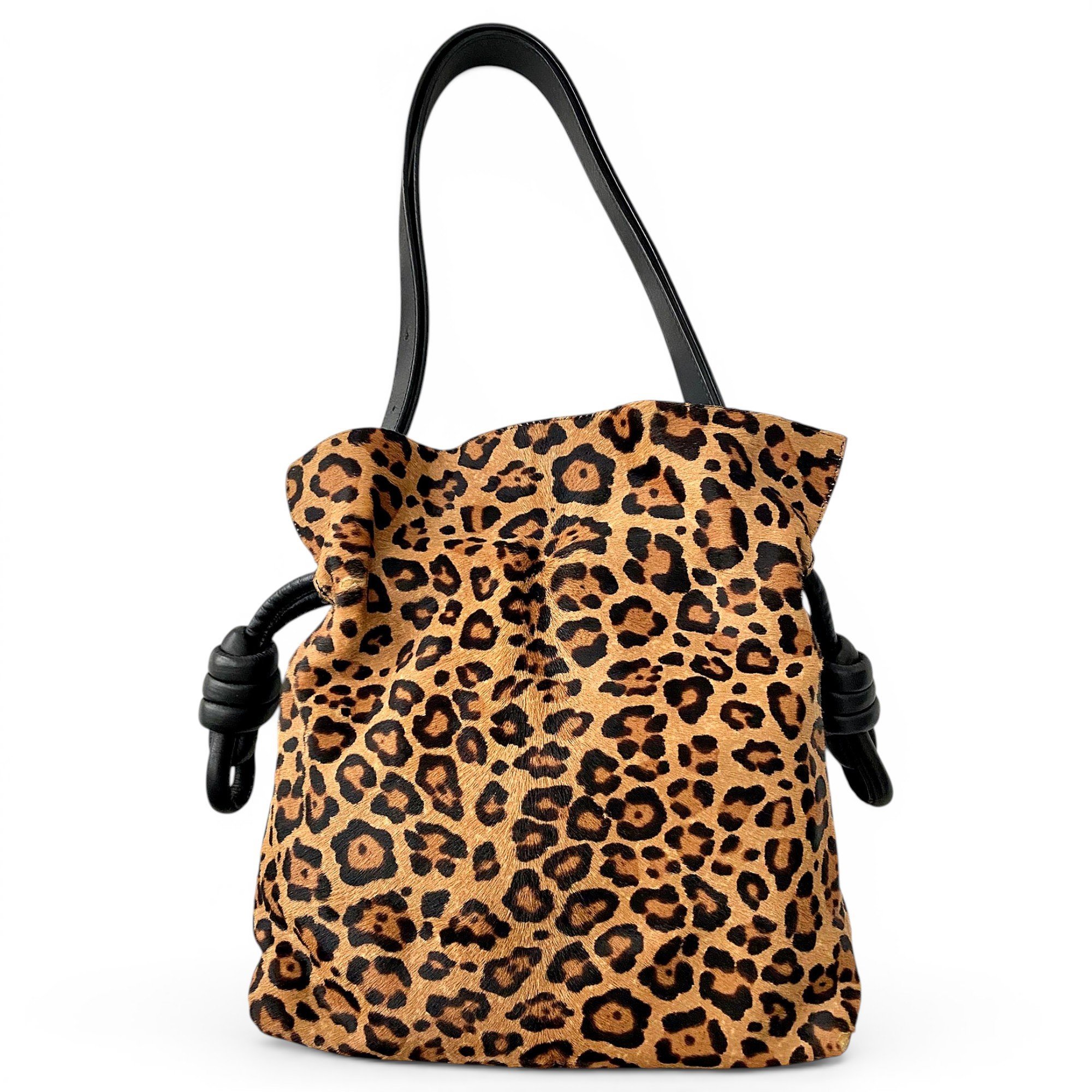Flamenco leather handbag