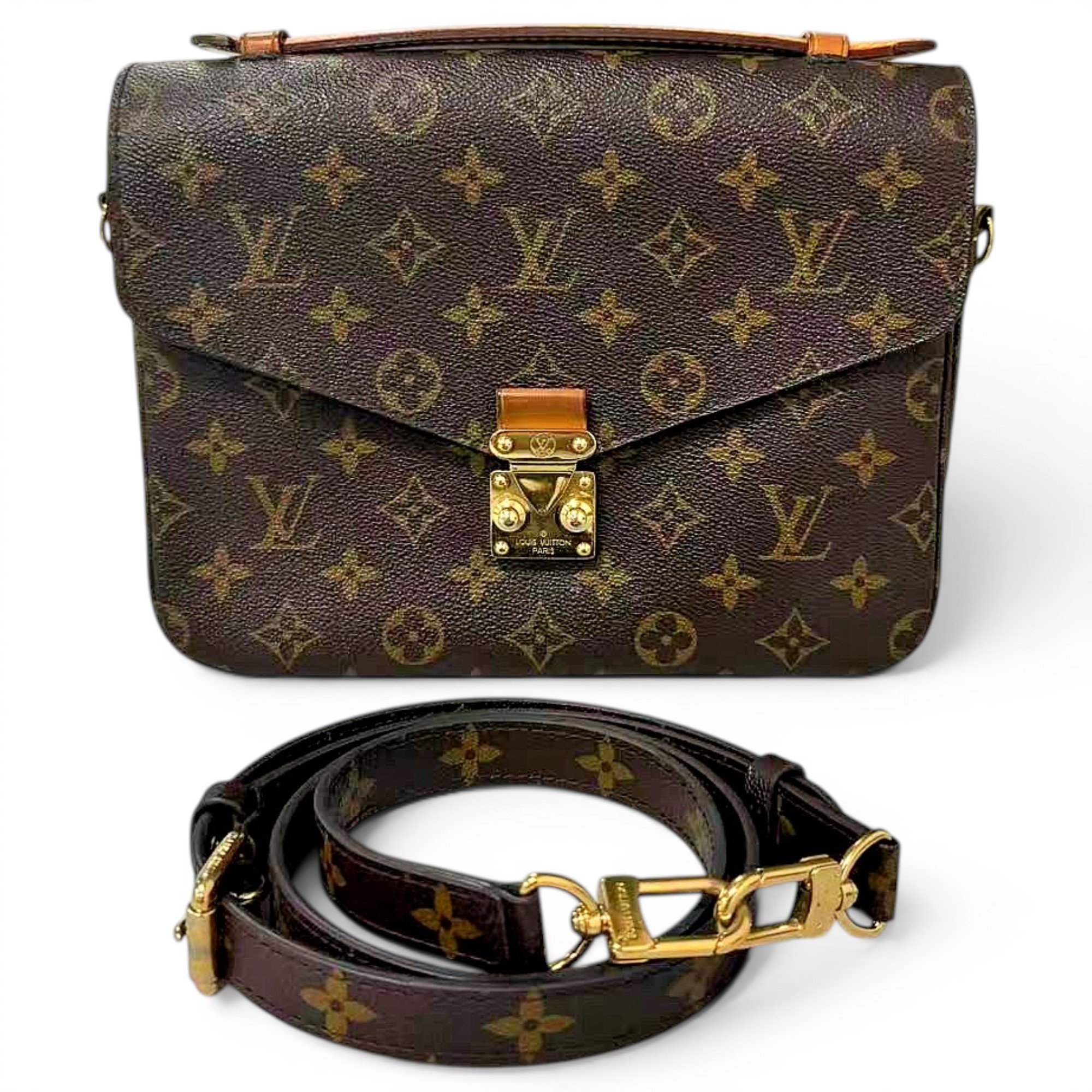 Metis leather crossbody bag