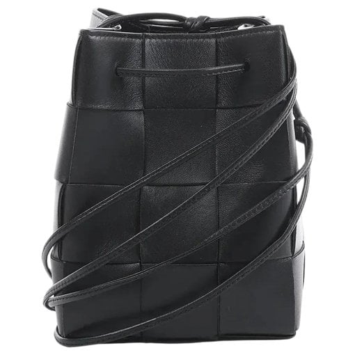 Cassette leather handbag