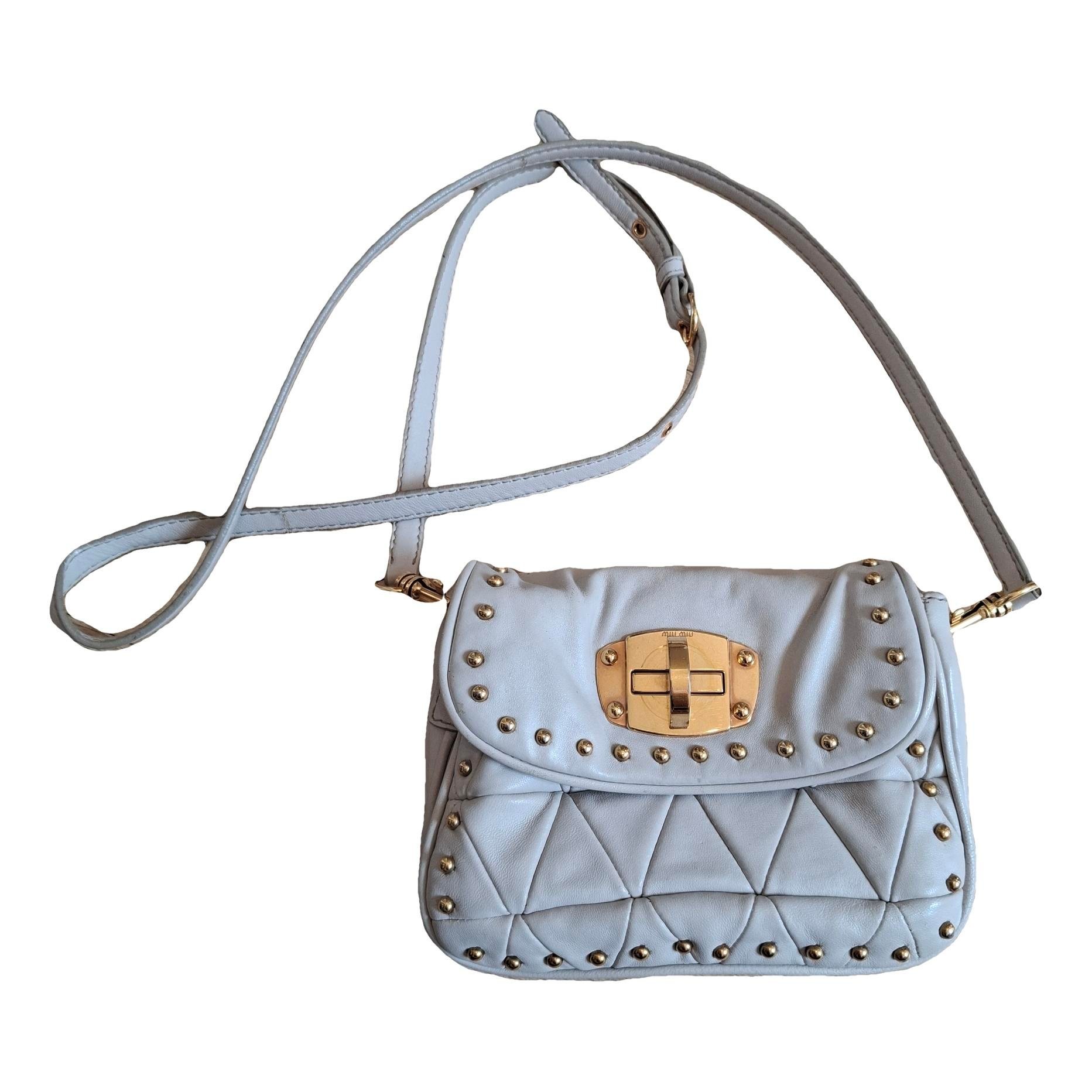 Leather mini bag