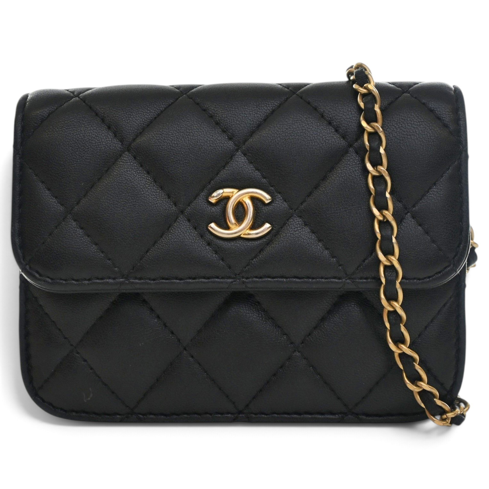 Leather mini bag