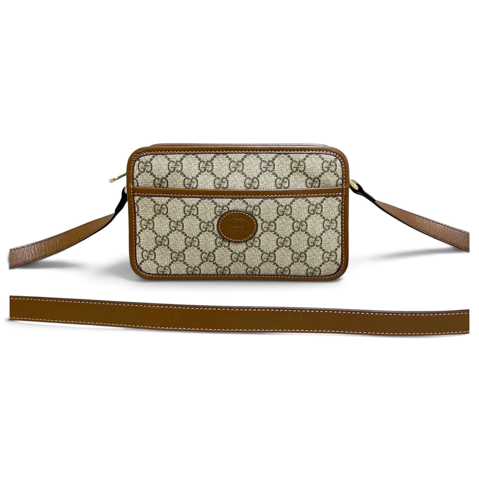 Ophidia vinyl handbag