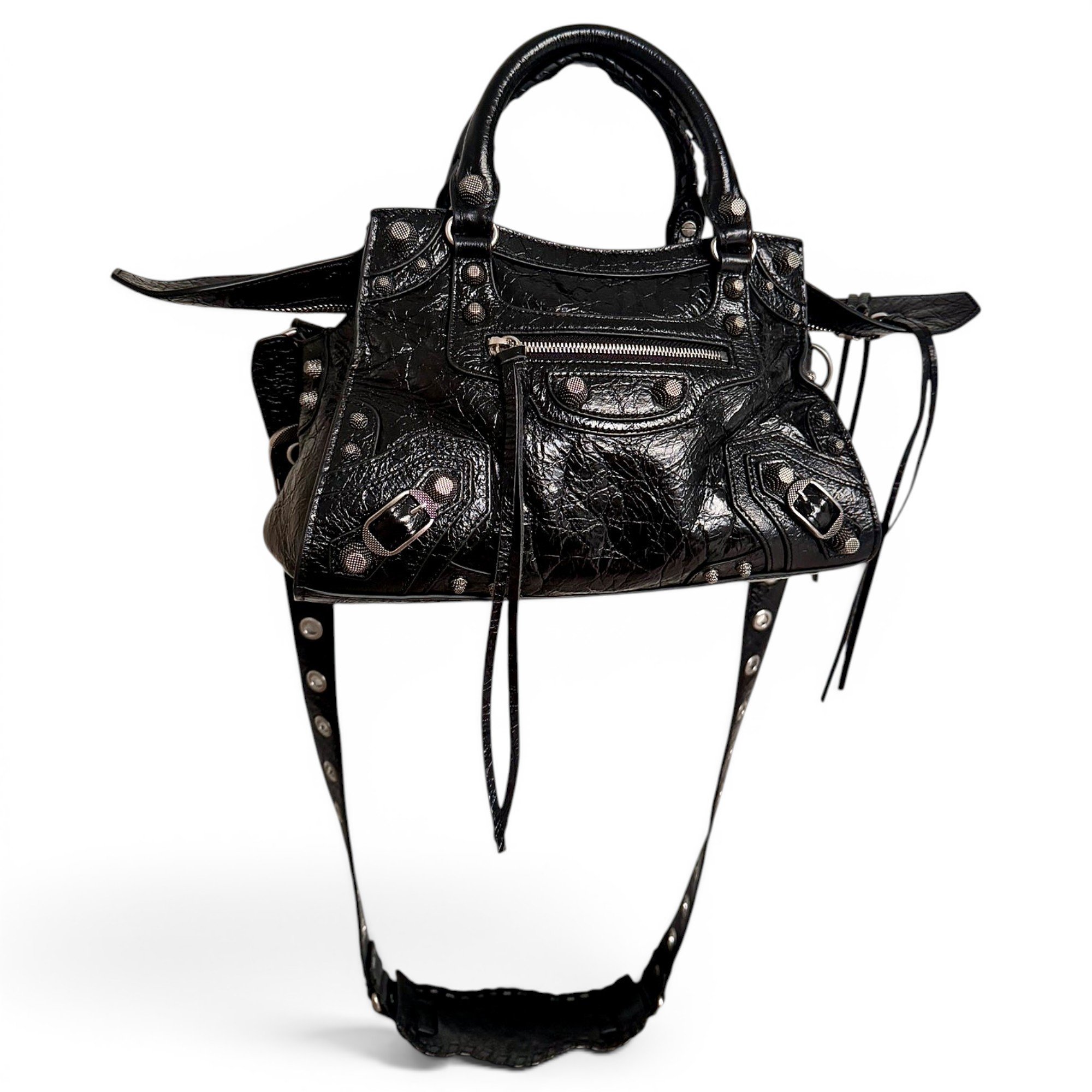 Neo Cagole City leather handbag