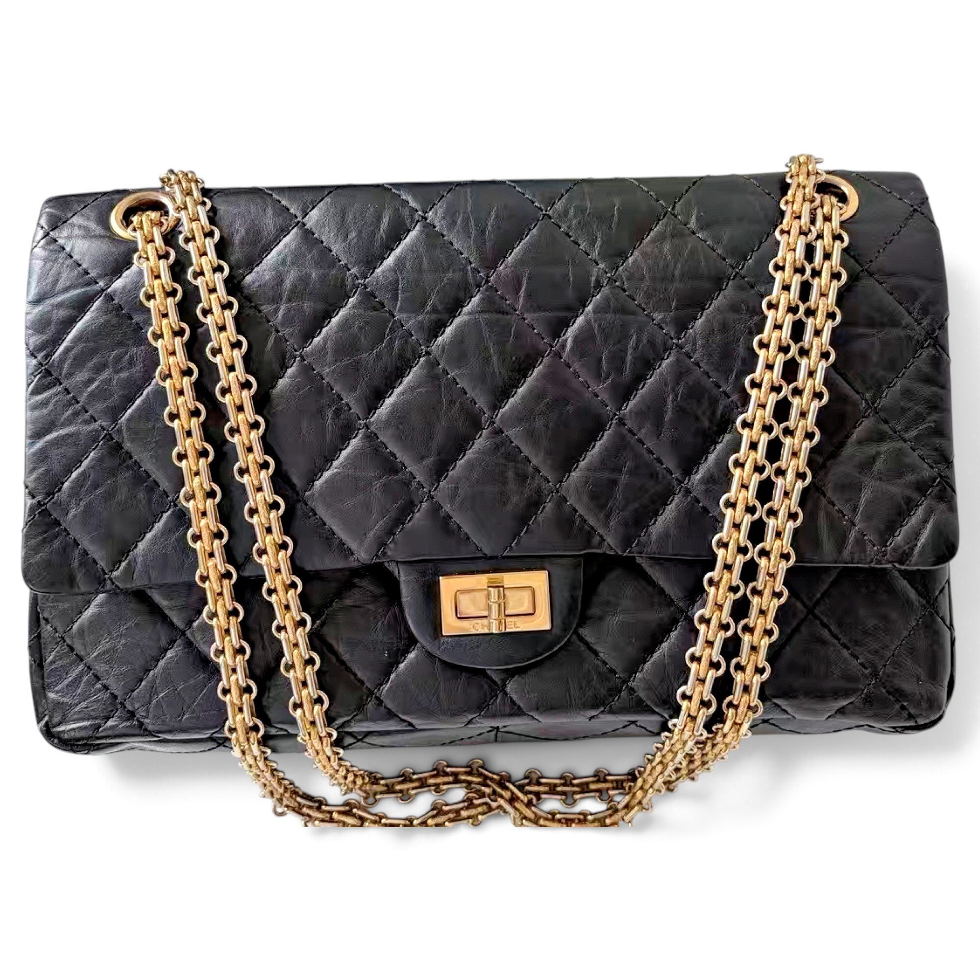 2.55 leather handbag