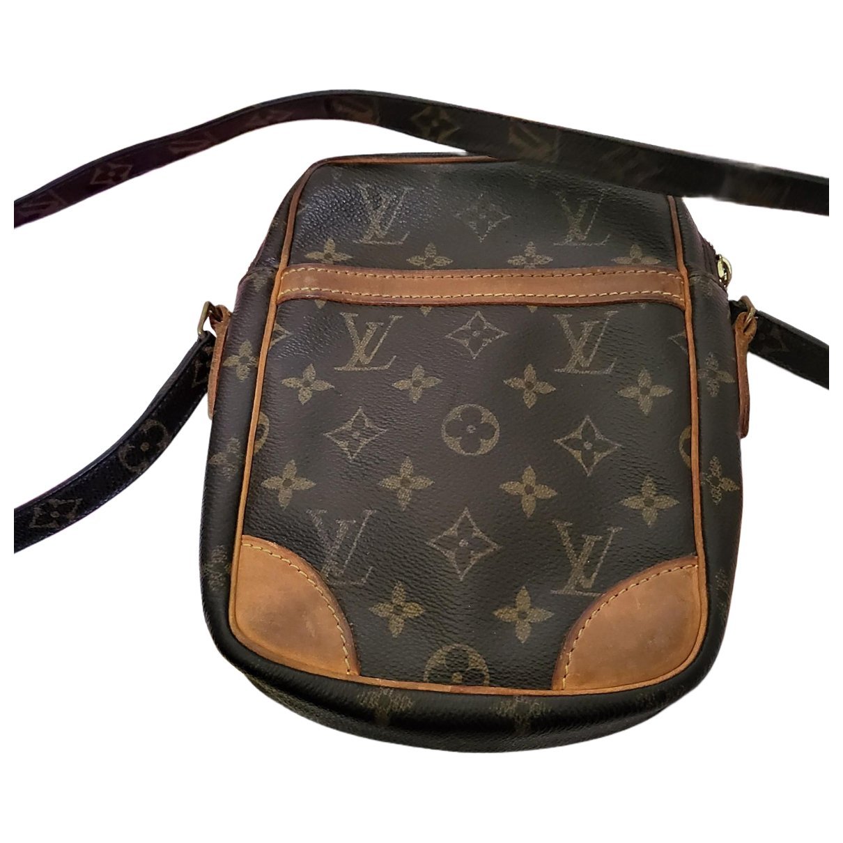 Danube leather crossbody bag