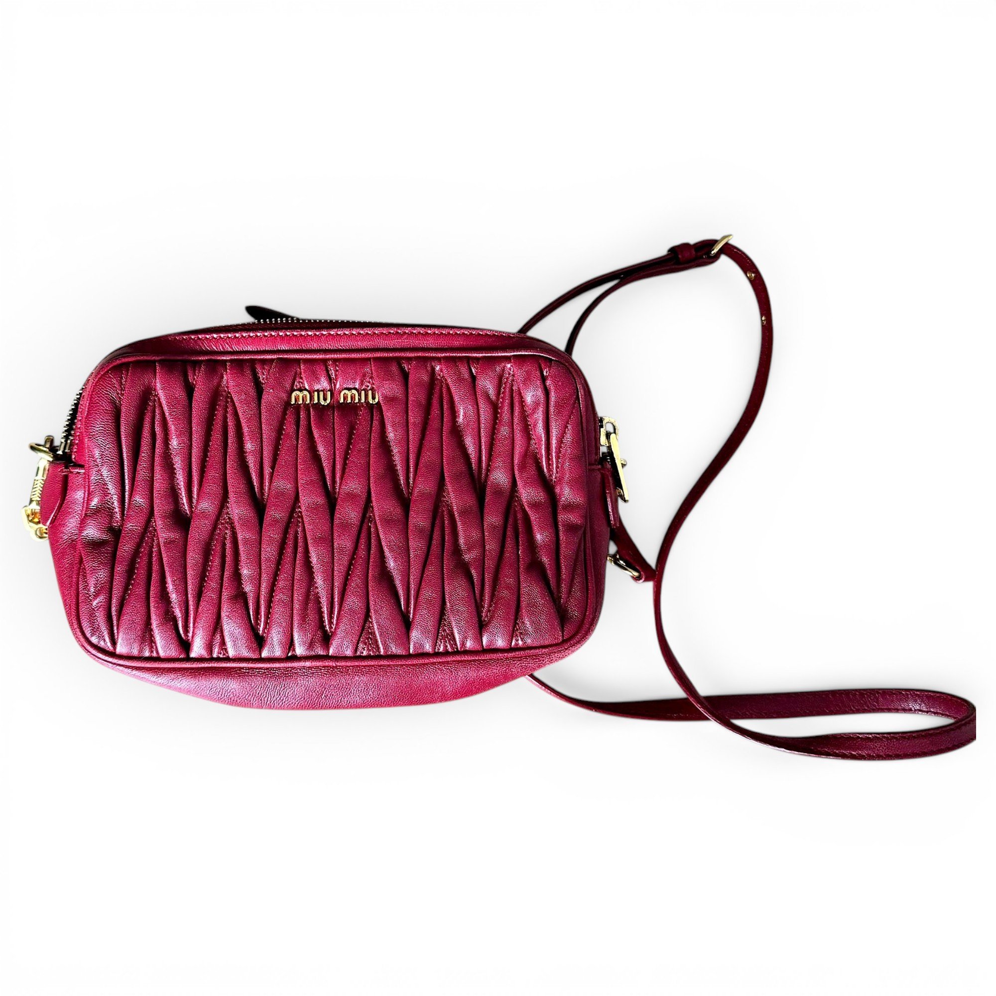 Leather crossbody bag