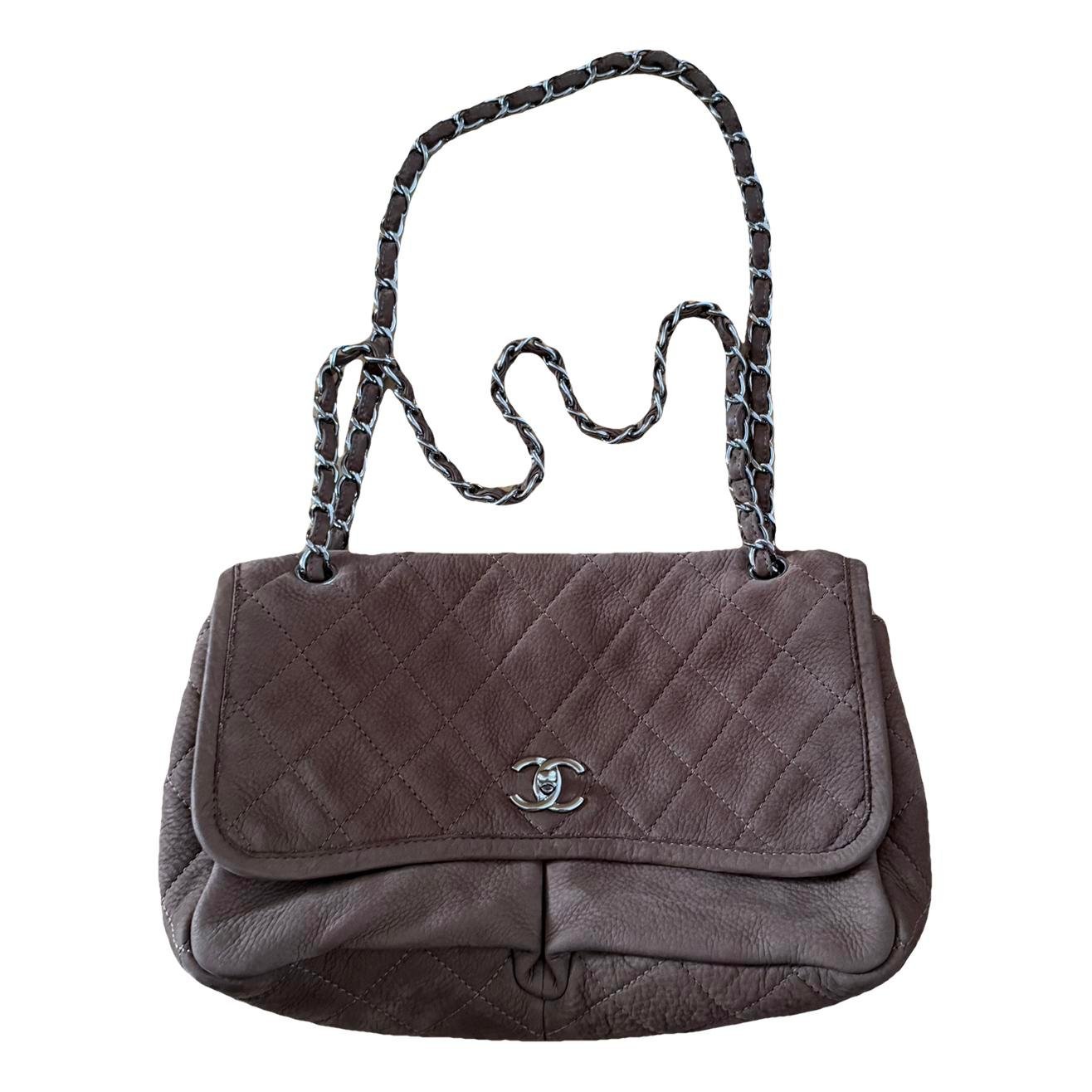 Trendy CC Flap leather handbag