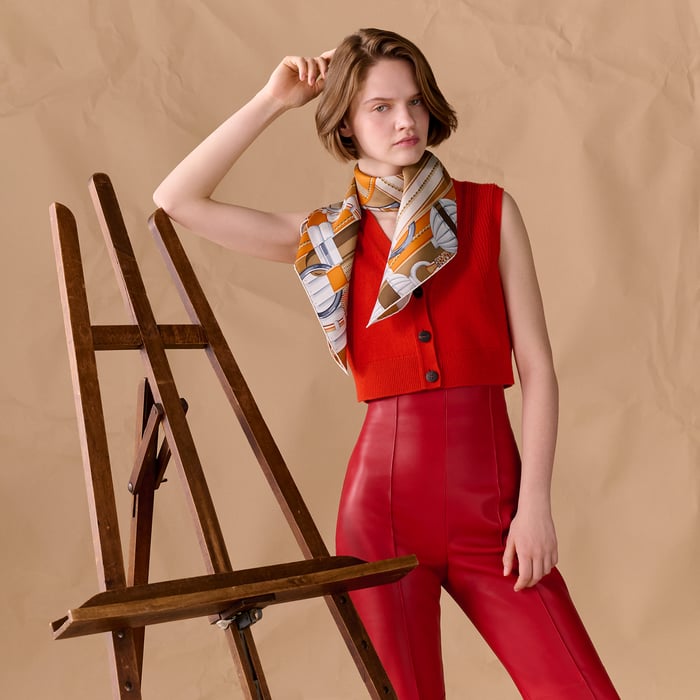 Flora Y Plata Scarf 90