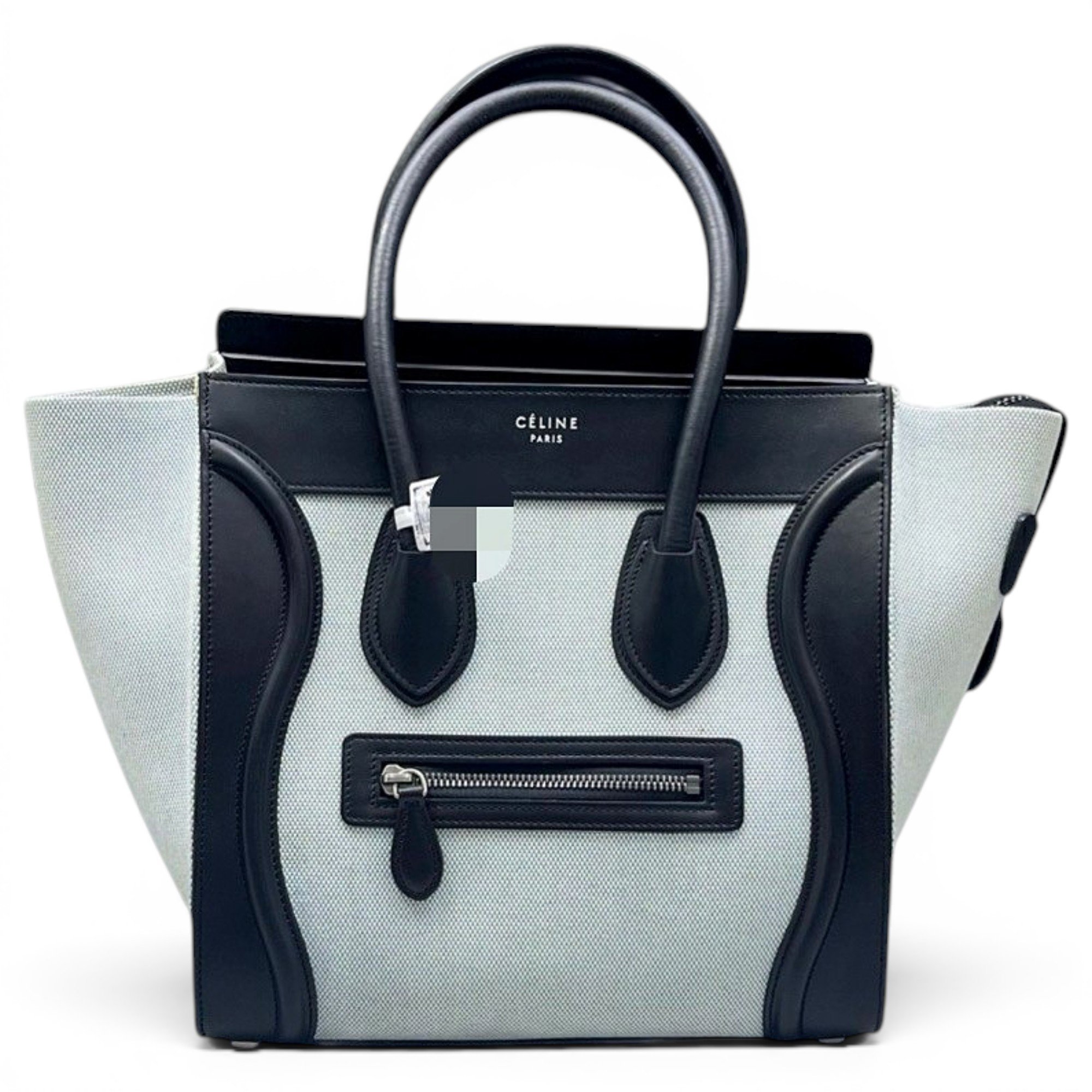 Luggage leather handbag