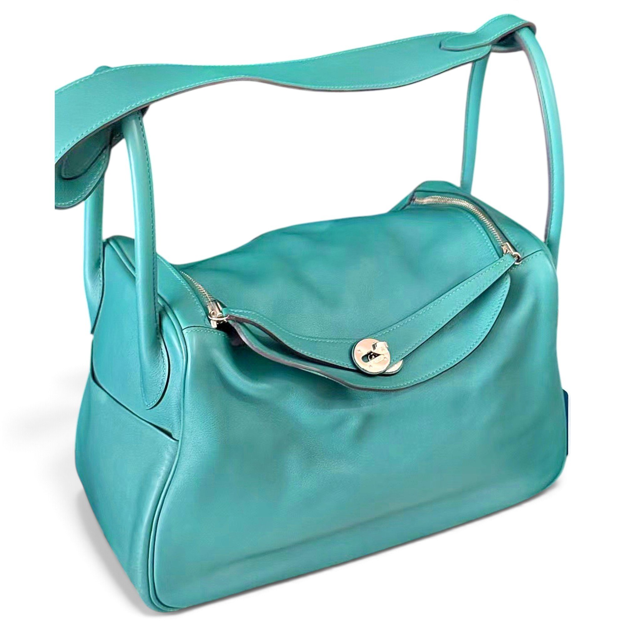 Lindy leather handbag