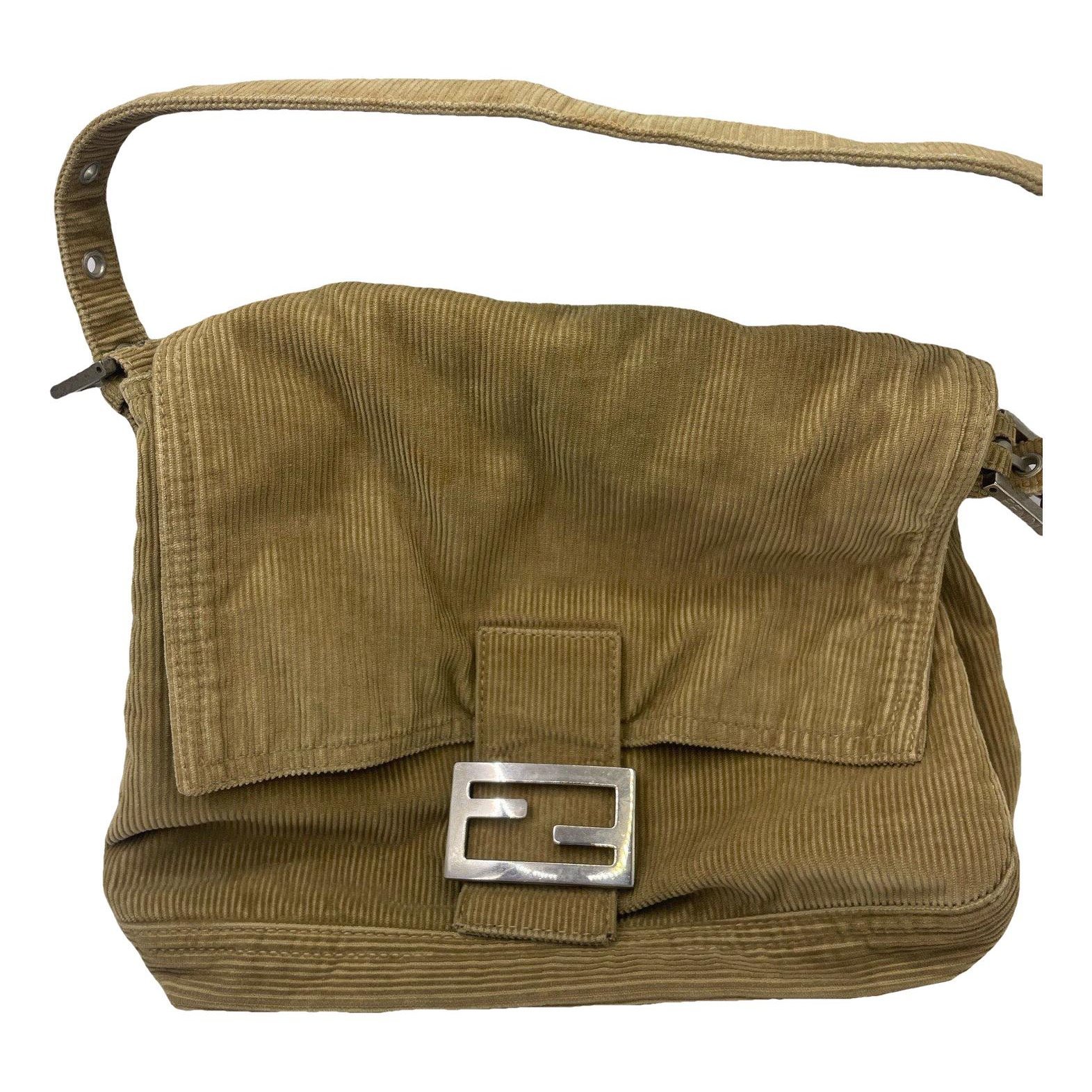 Baguette velvet handbag