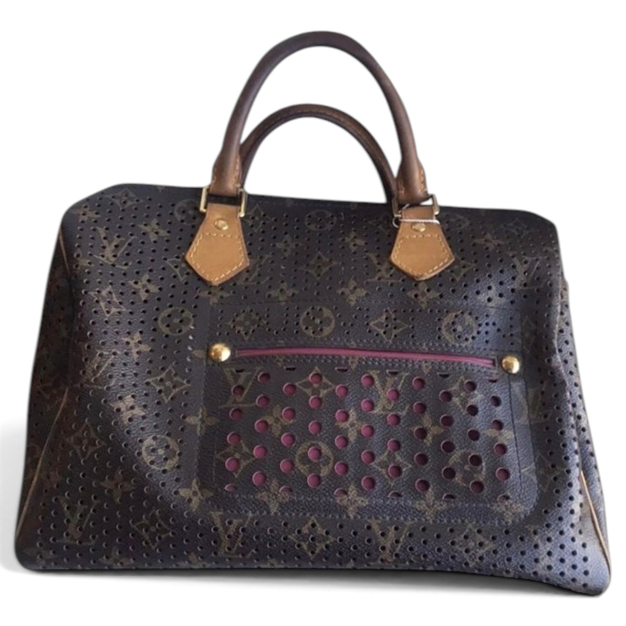 Speedy leather bag
