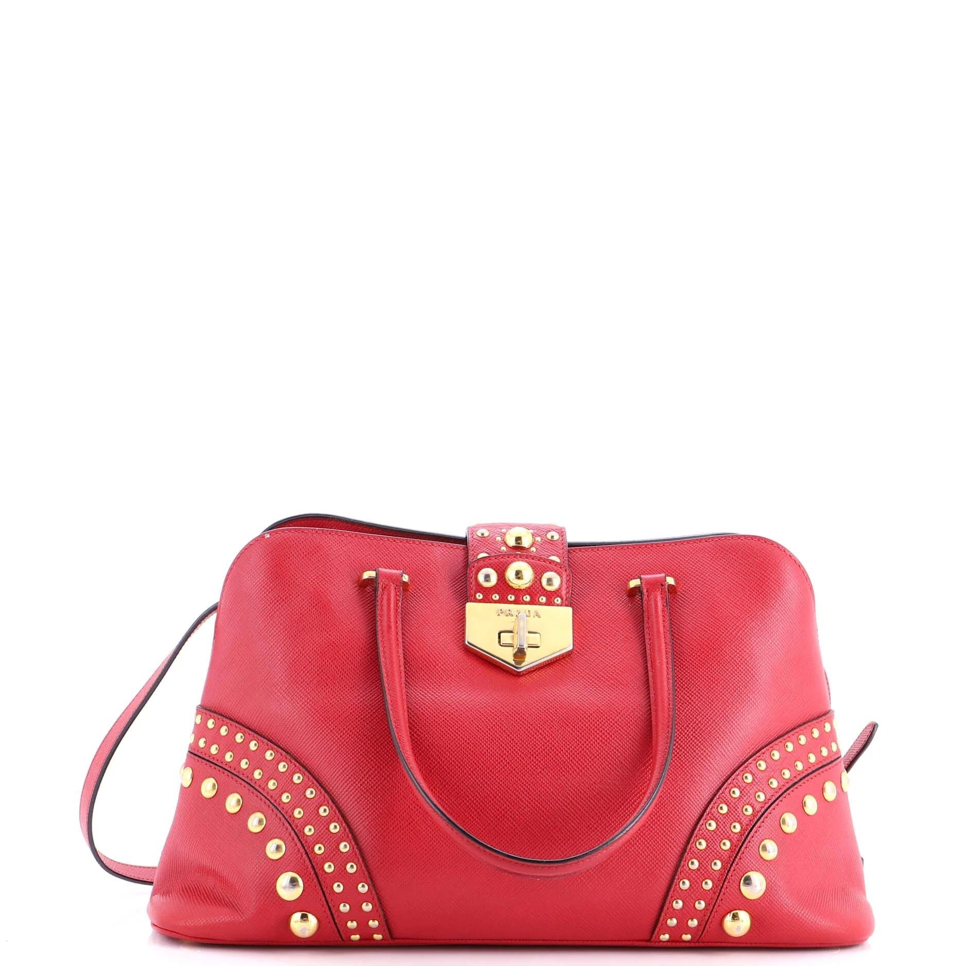 Leather satchel