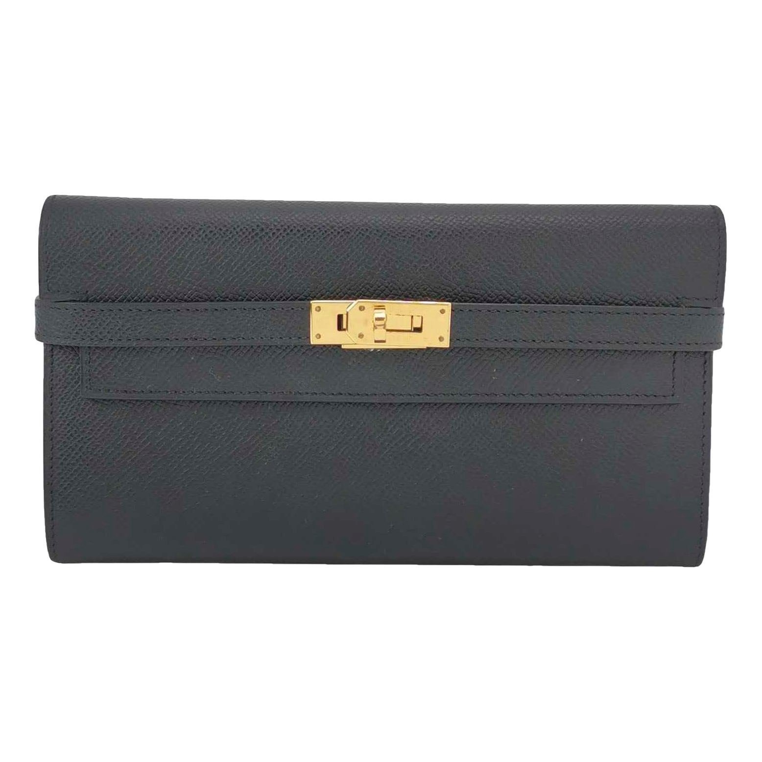 Kelly to go leather clutch bag