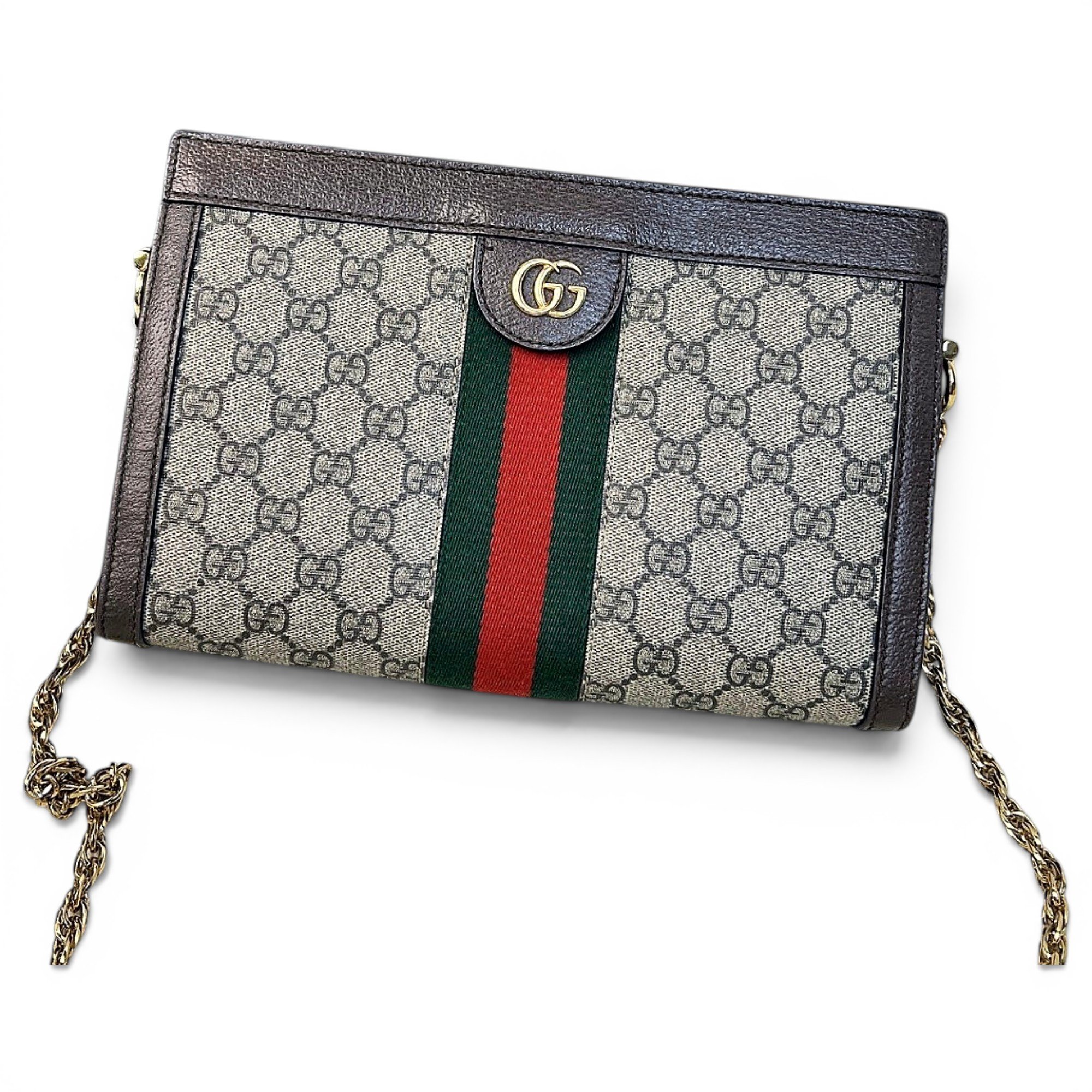Ophidia Chain cloth handbag