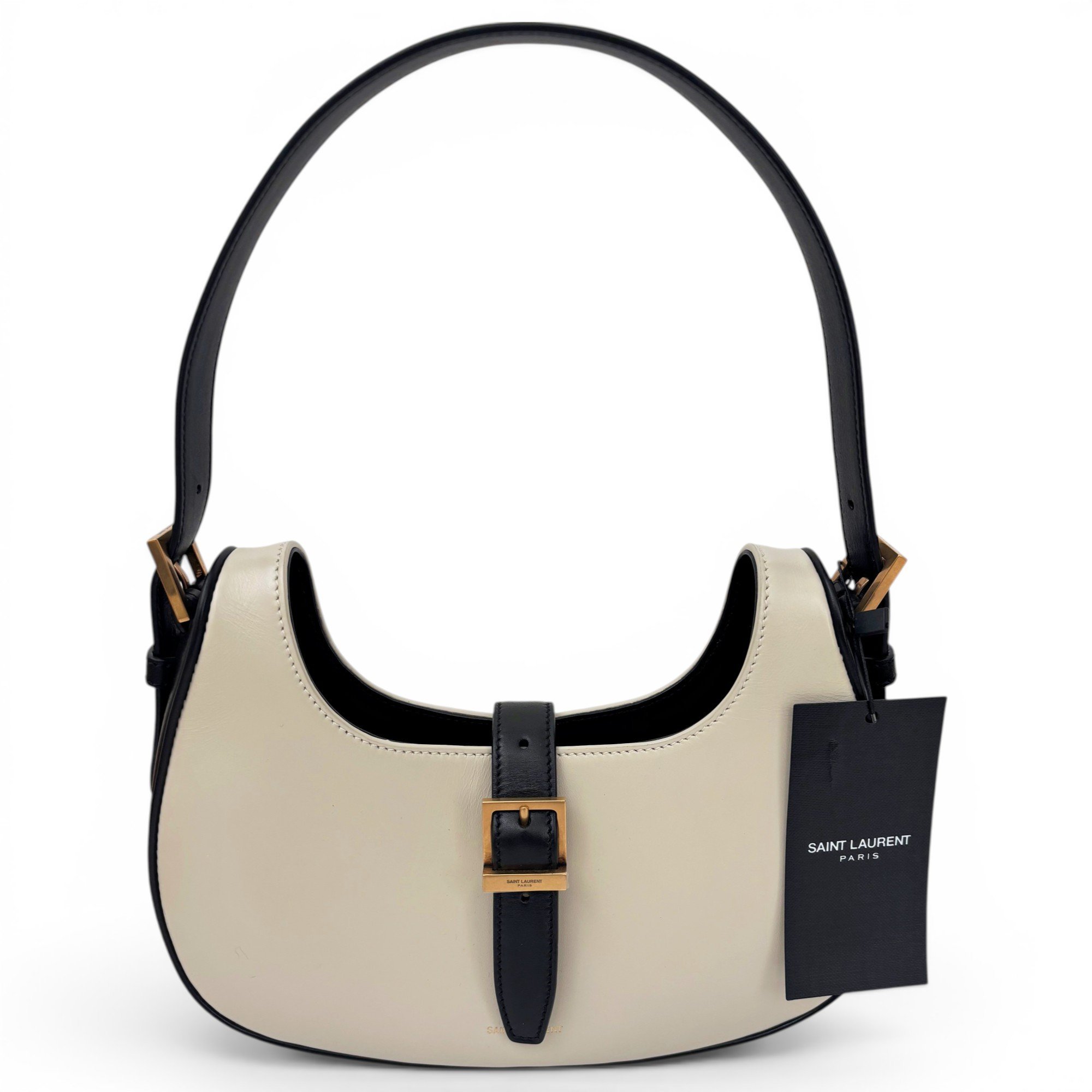 Le Fermoir Hobo leather handbag