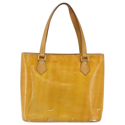 Houston patent leather handbag