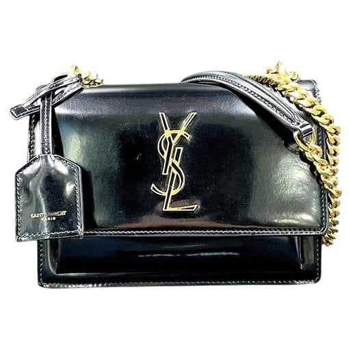 Sunset leather handbag