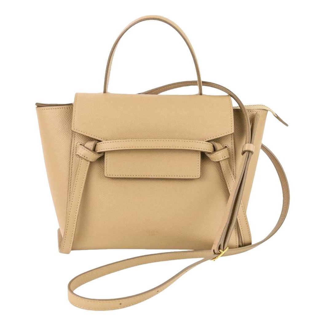 Belt leather bag