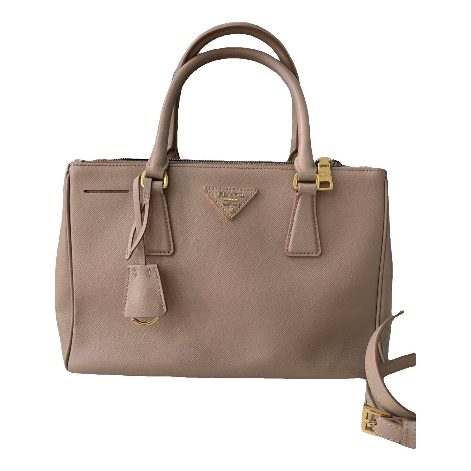 Galleria leather handbag