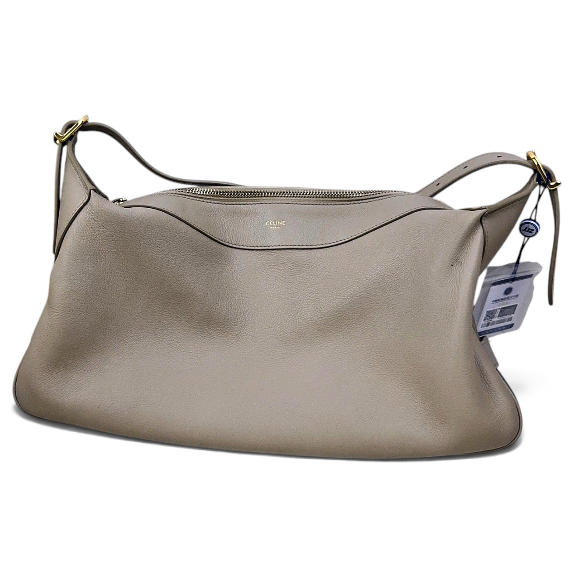 Seau Sangle leather handbag