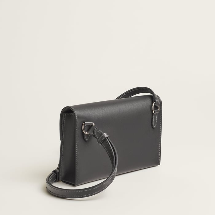 Graphite Hermèsnap Wallet