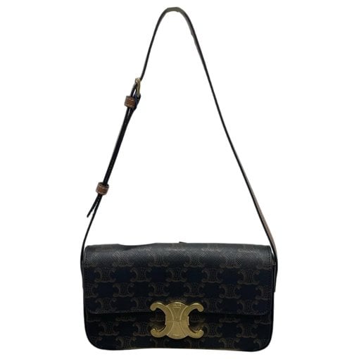 Triomphe leather handbag