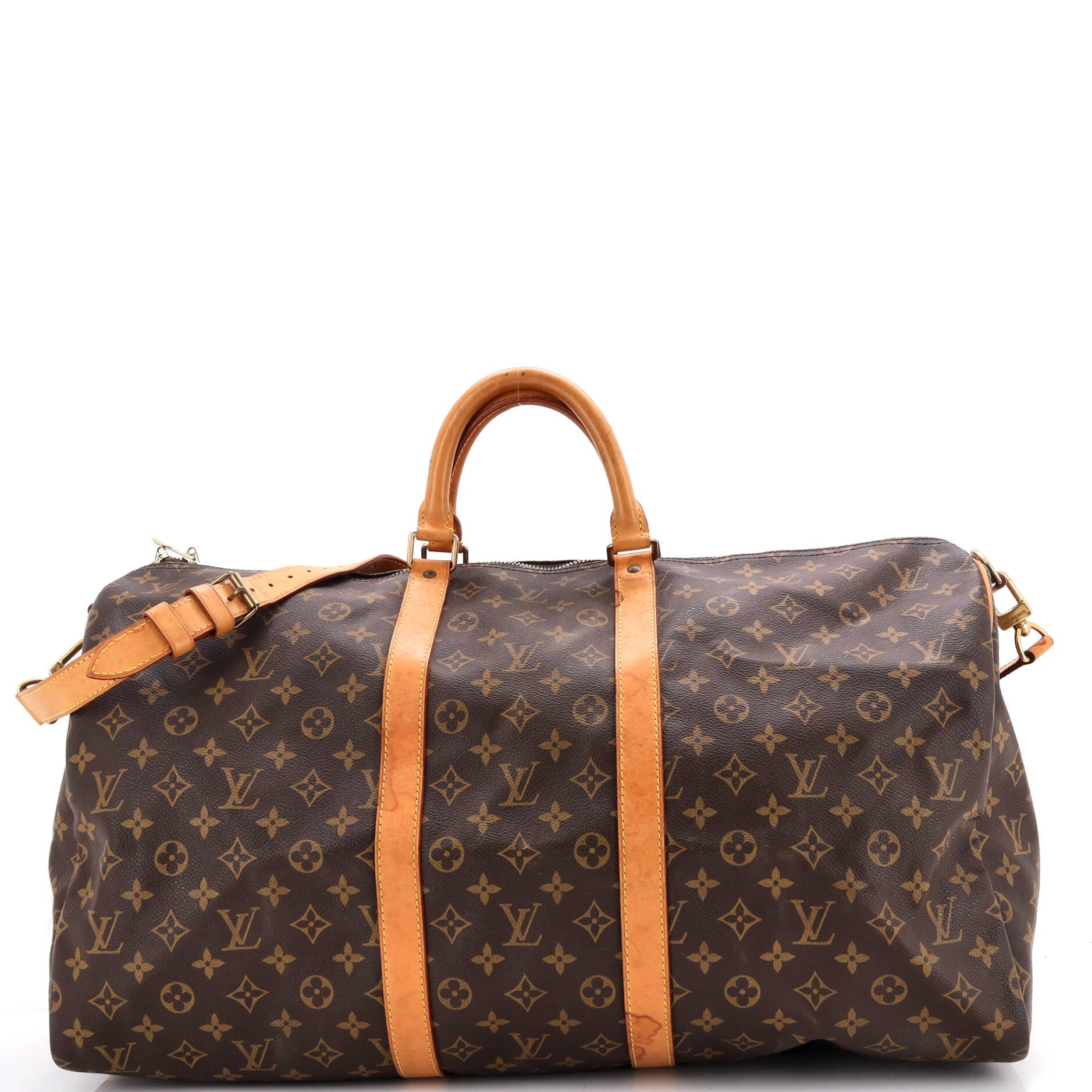 Keepall Bandouliere Bag Monogram Canvas 55