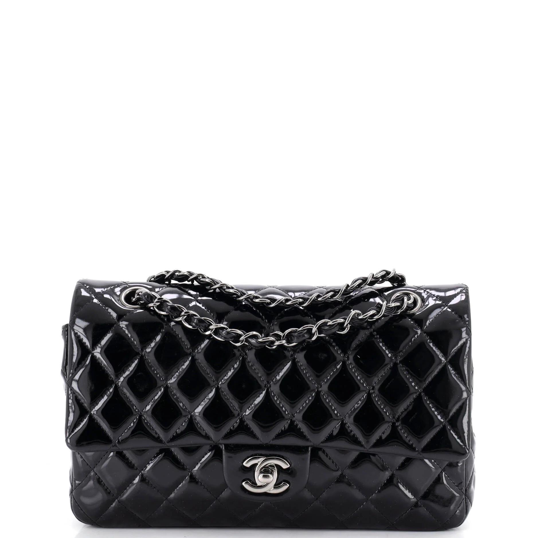 Timeless/Classique patent leather handbag