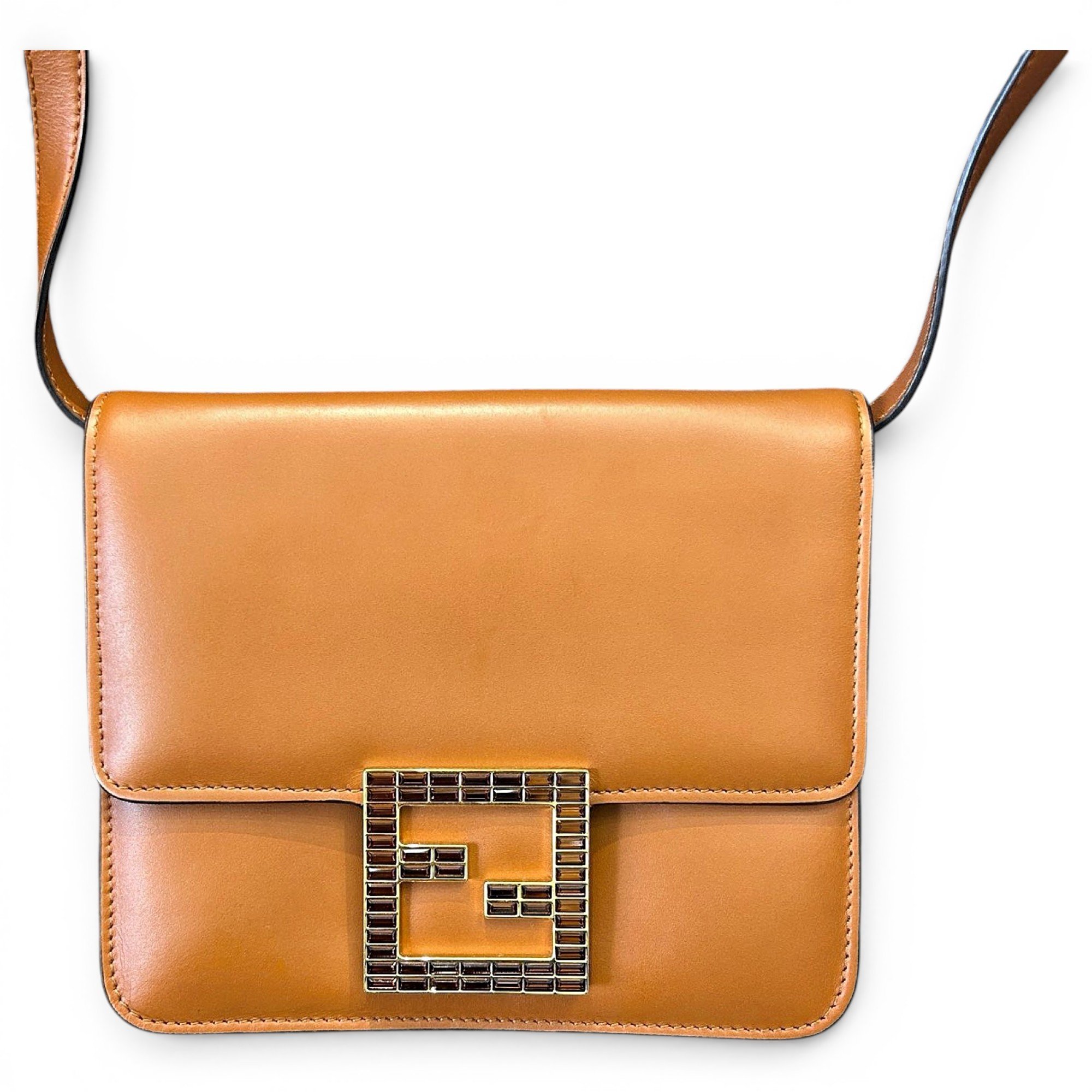 Leather crossbody bag