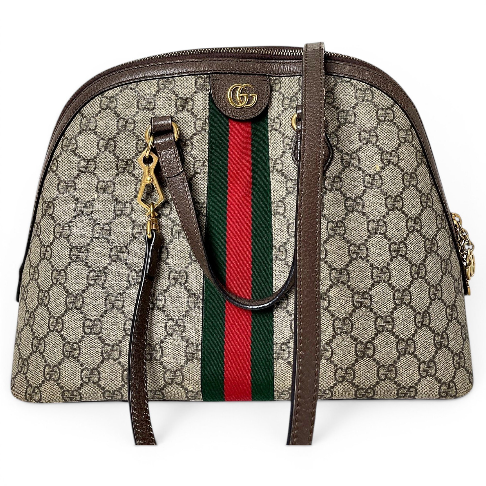 Ophidia leather handbag