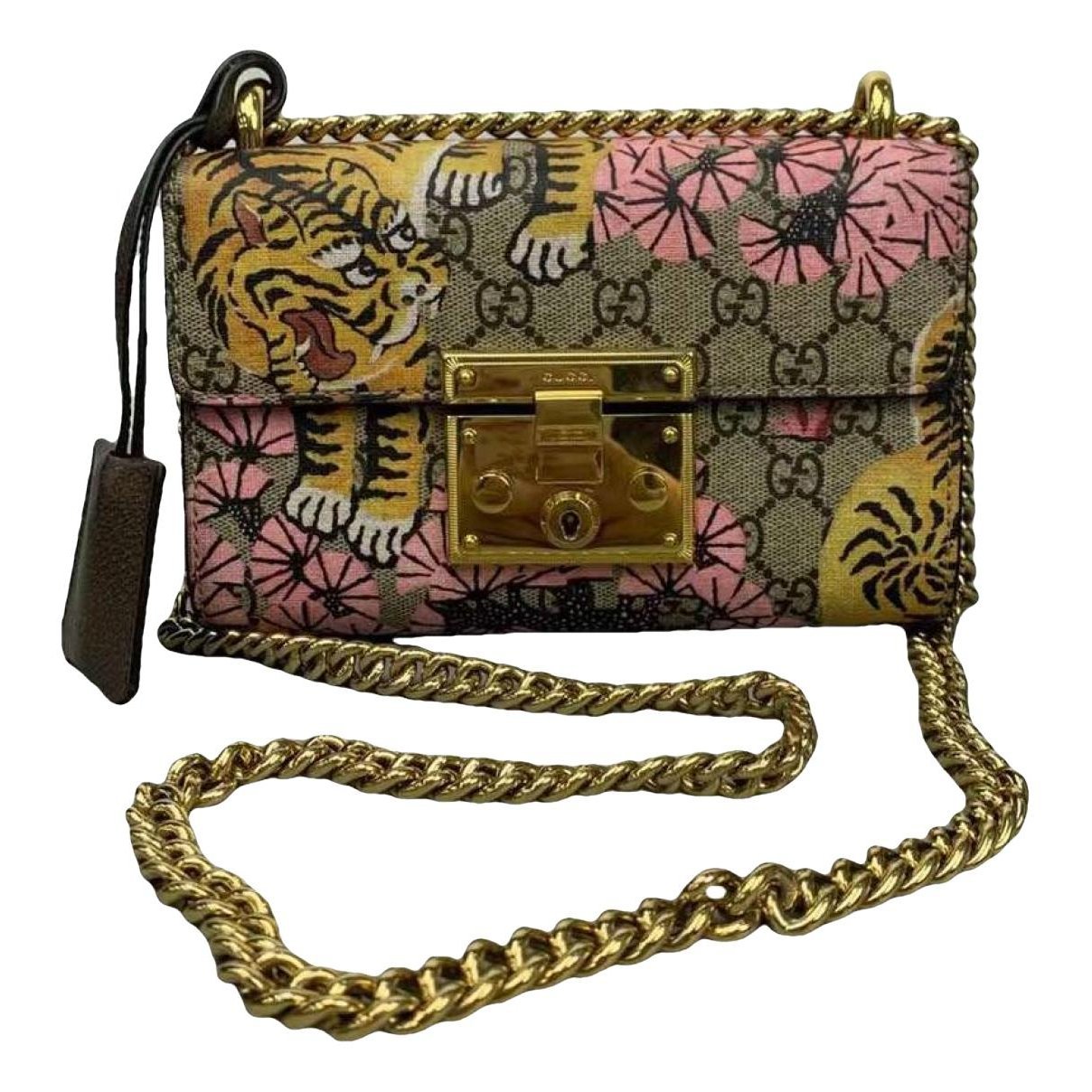 Padlock cloth handbag