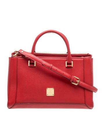 Leather Top Handle Bag