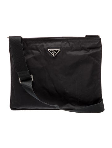 Tessuto Nylon Messenger Bag