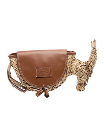 Anya Hindmarch Raffia Clutch