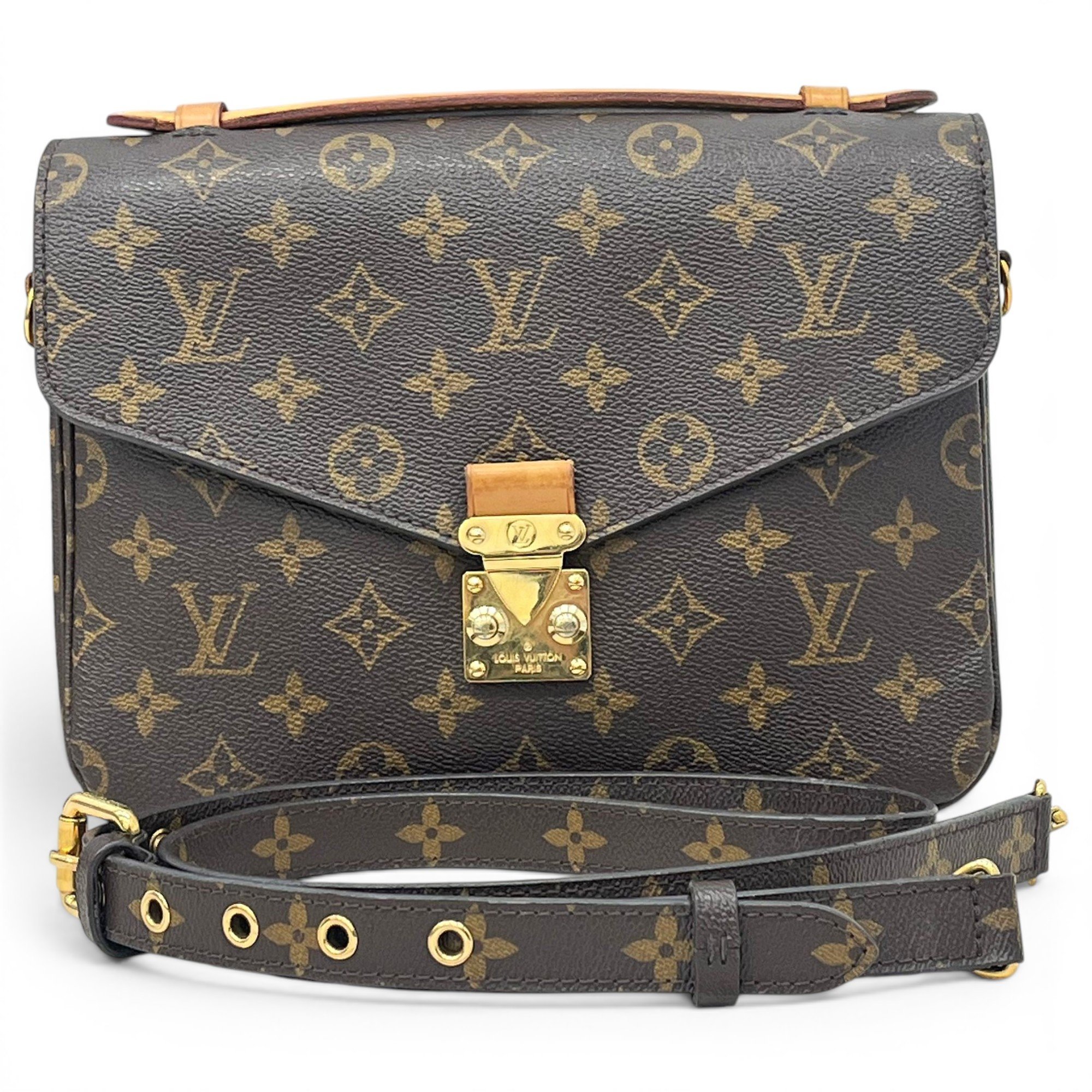 Metis leather handbag