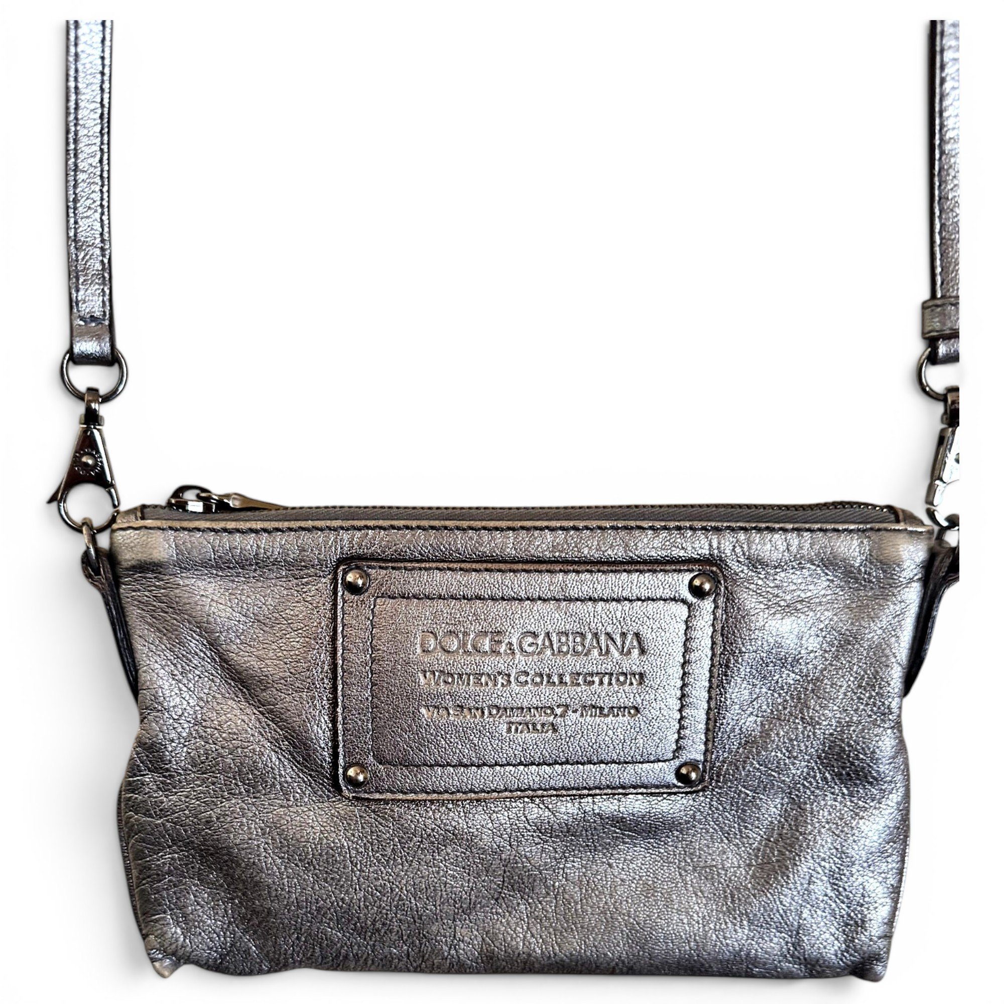 Leather crossbody bag