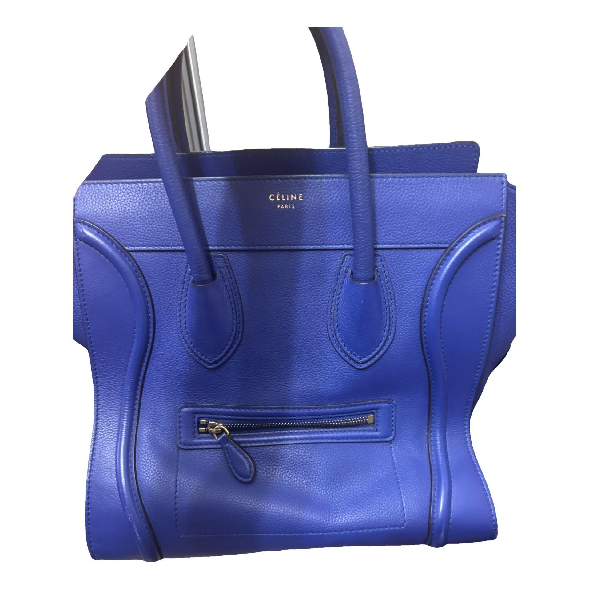 Luggage leather handbag