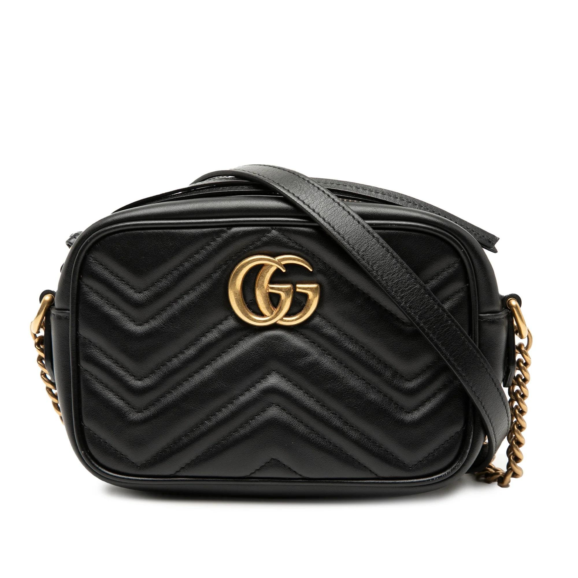 GG Marmont leather crossbody bag
