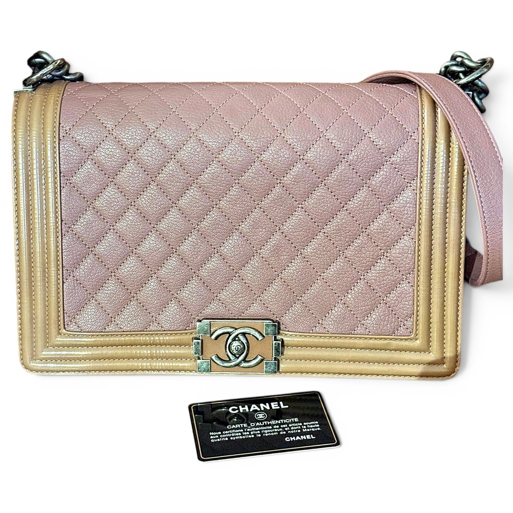 Boy leather handbag