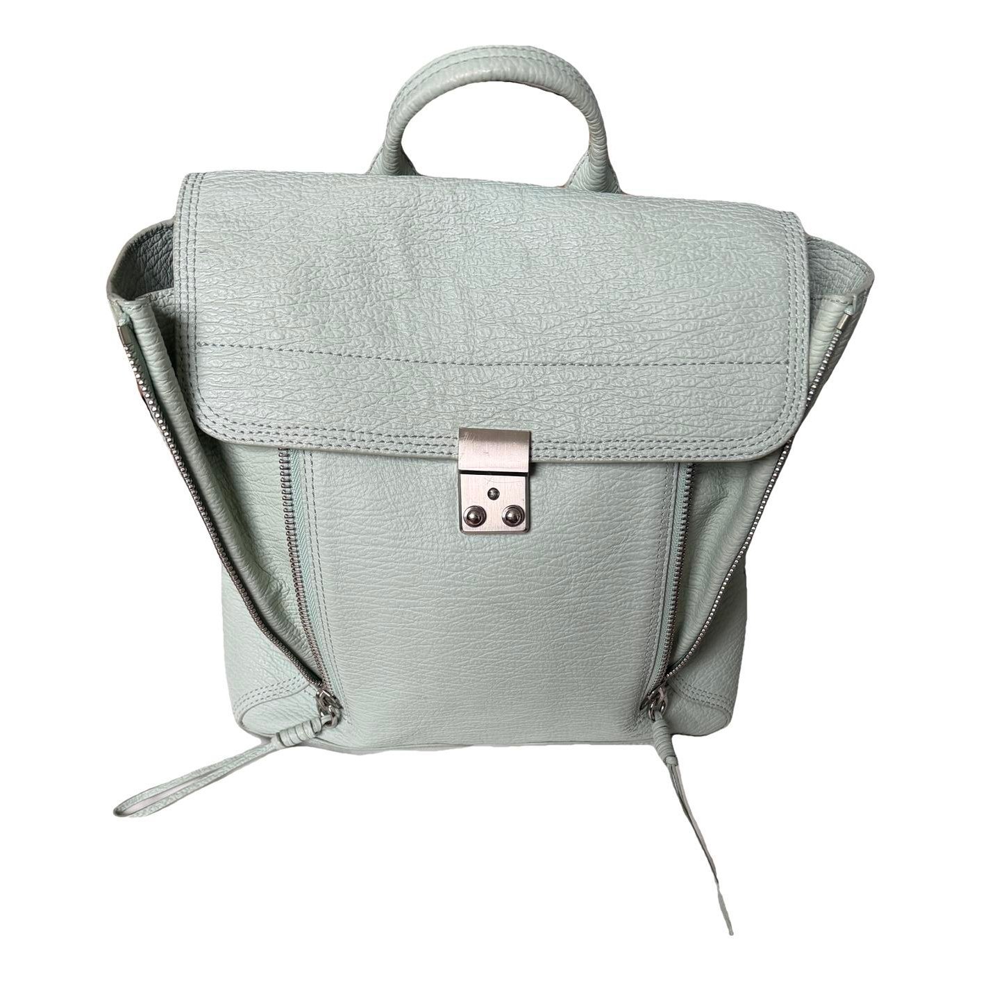 Leather backpack