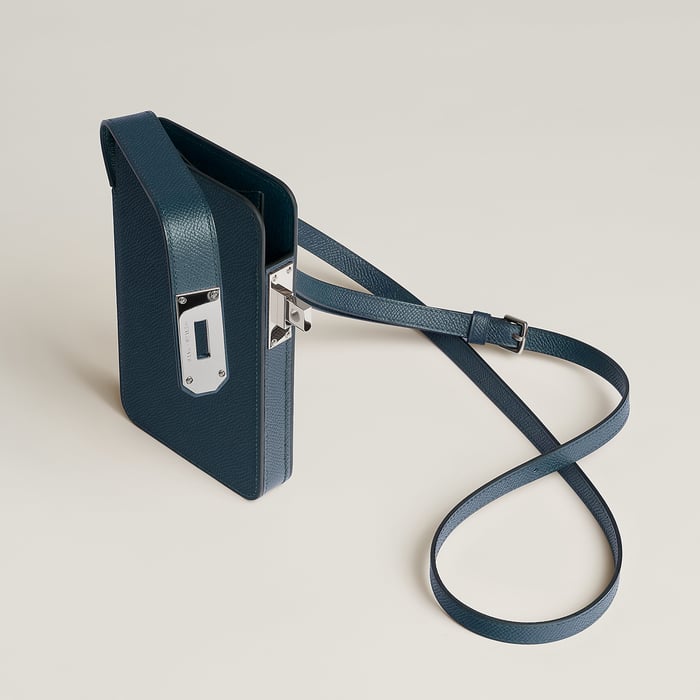 Bleu De Prusse Hac a Box Phone Case