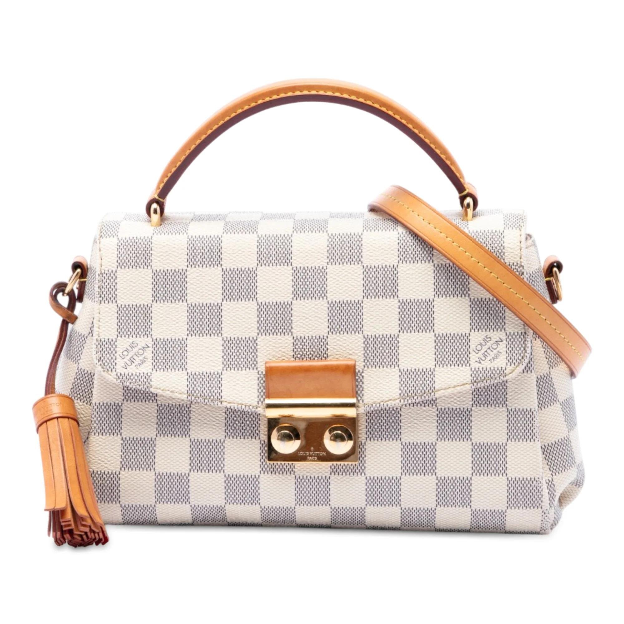 Croisette leather handbag