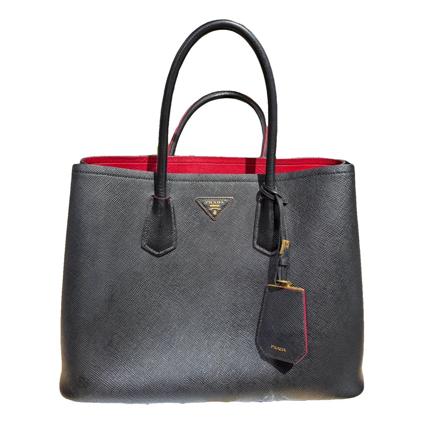 Leather handbag