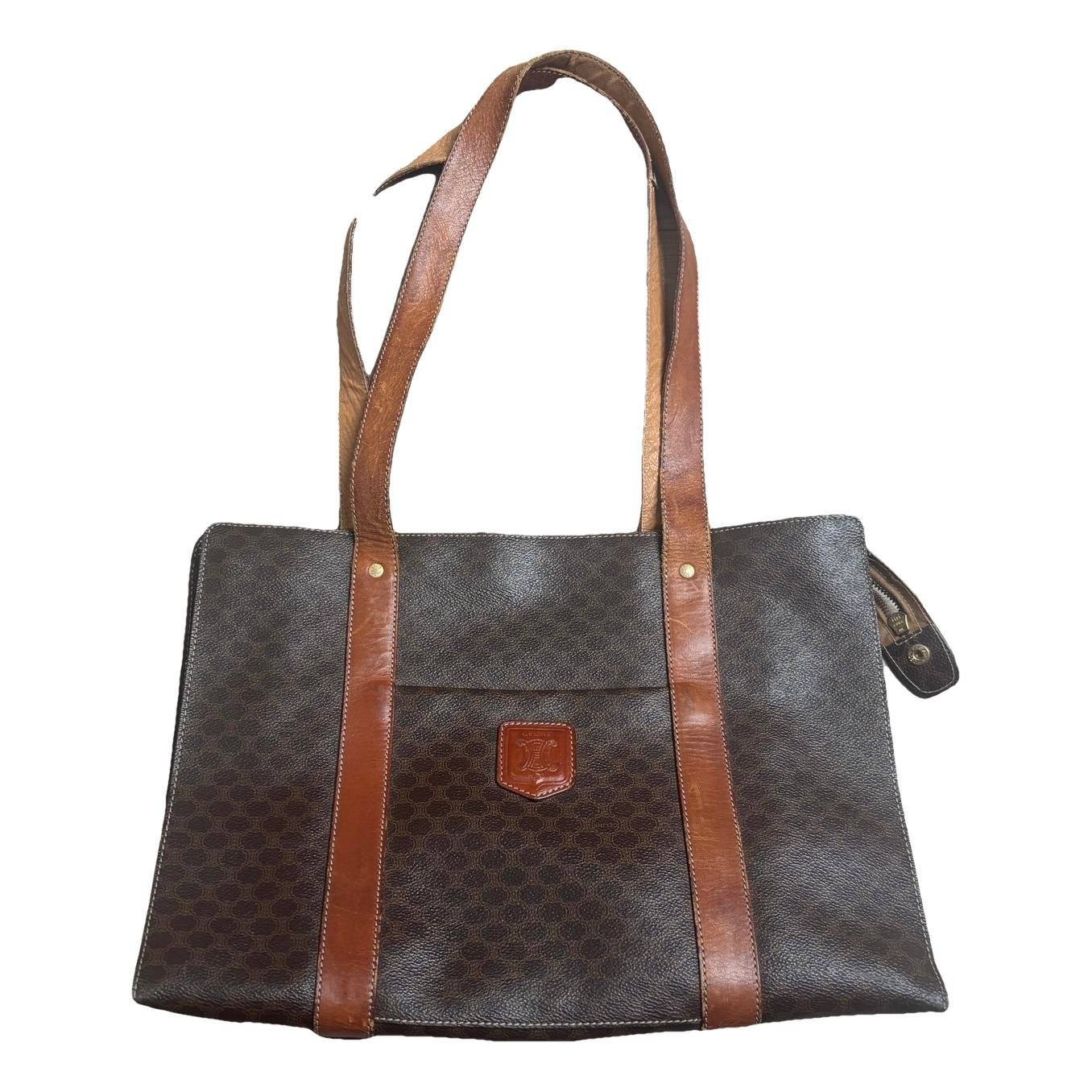 Patent leather tote