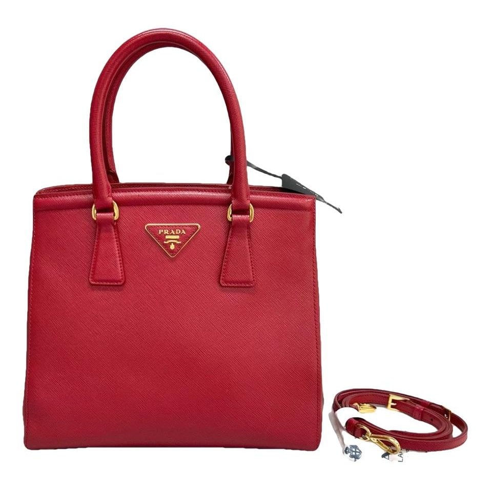 Galleria leather handbag