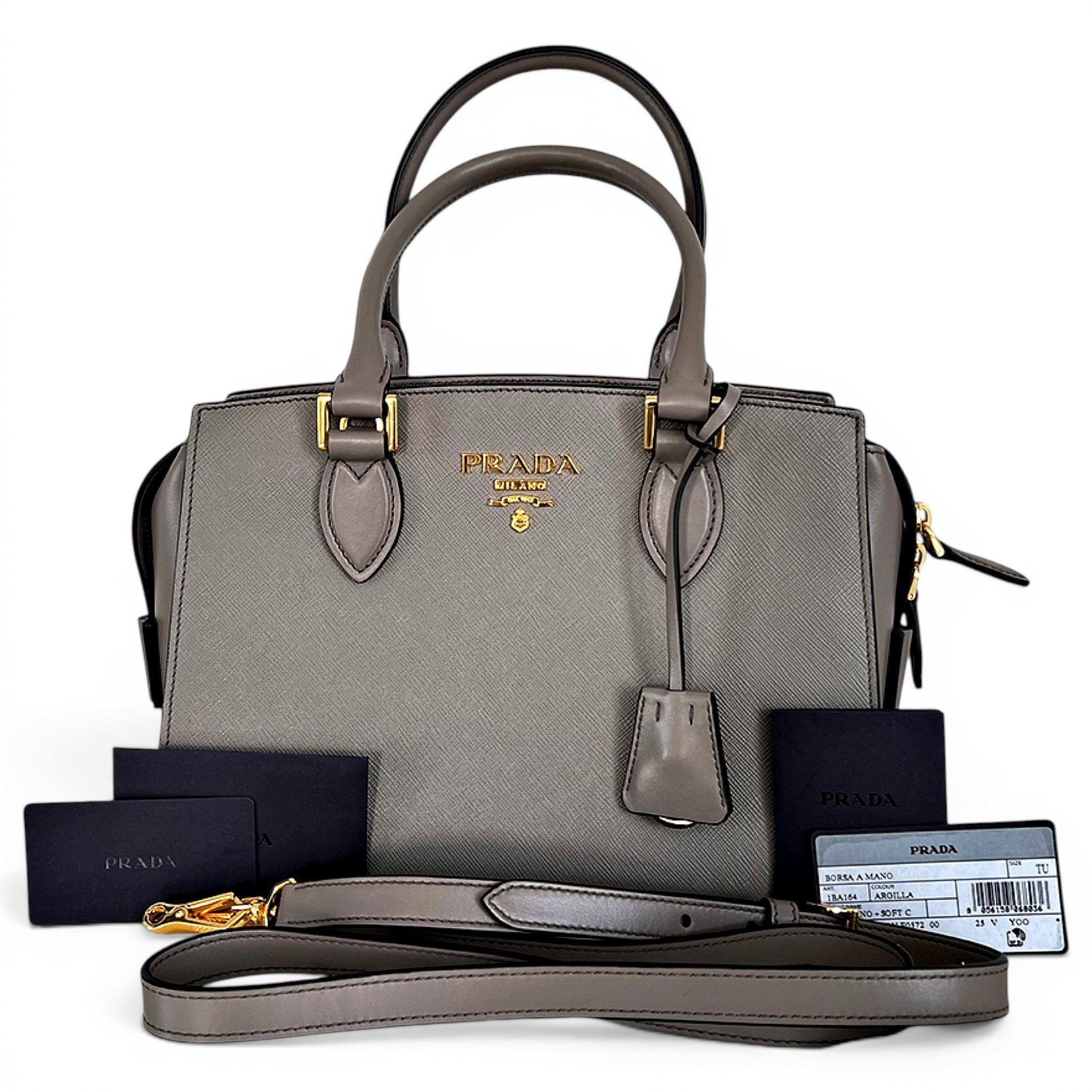 Galleria leather handbag